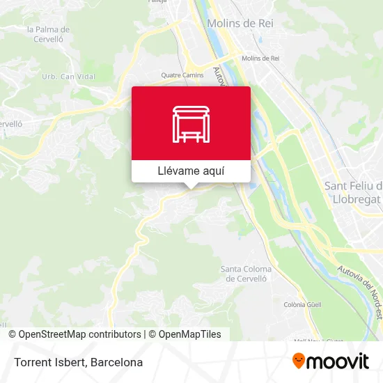 Mapa Torrent Isbert