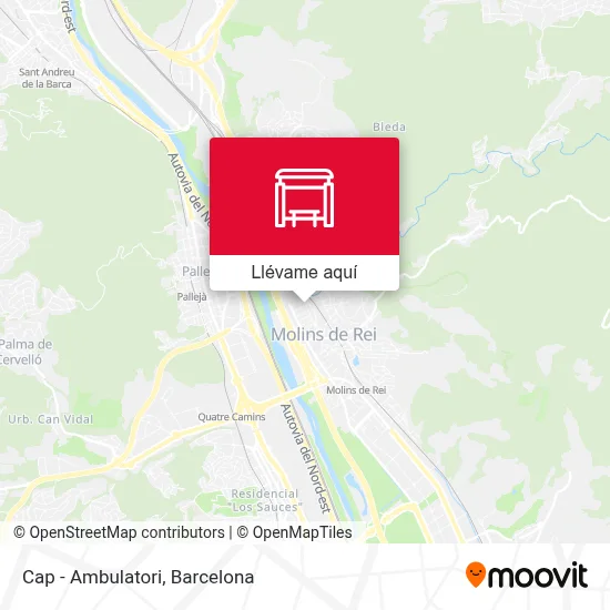 Mapa Cap - Ambulatori