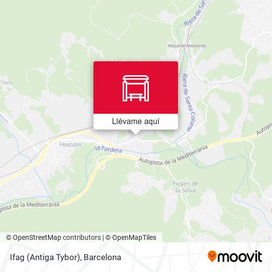 Mapa Ifag (Antiga Tybor)