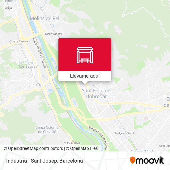 Mapa Indústria - Sant Josep