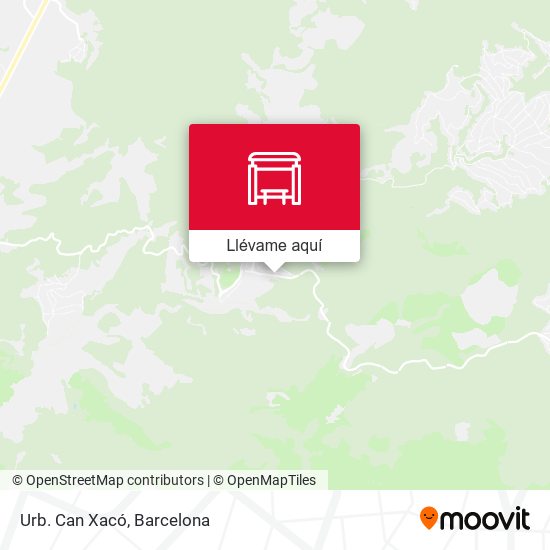Mapa Urb. Can Xacó