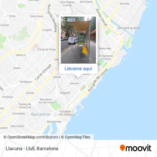 Mapa Llacuna - Llull