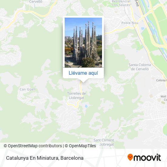Mapa Catalunya En Miniatura