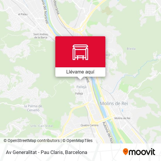 Mapa Av Generalitat - Pau Claris