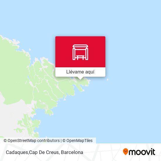 Mapa Cadaques,Cap De Creus