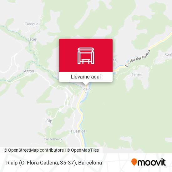 Mapa Rialp (C. Flora Cadena, 35-37)