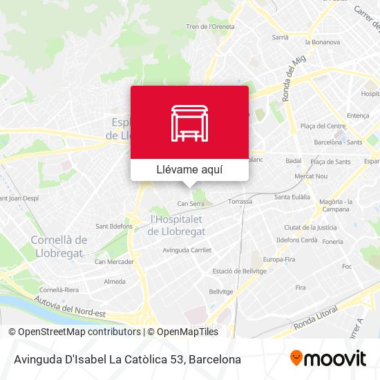 Mapa Avinguda D'Isabel La Catòlica 53