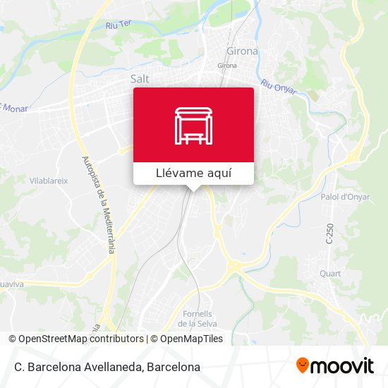 Mapa C. Barcelona  Avellaneda