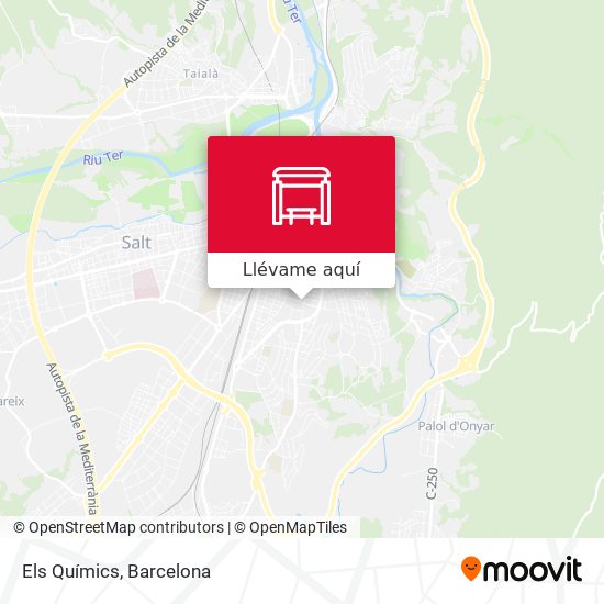 Mapa Els Químics