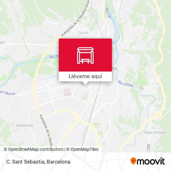 Mapa C. Sant Sebastia
