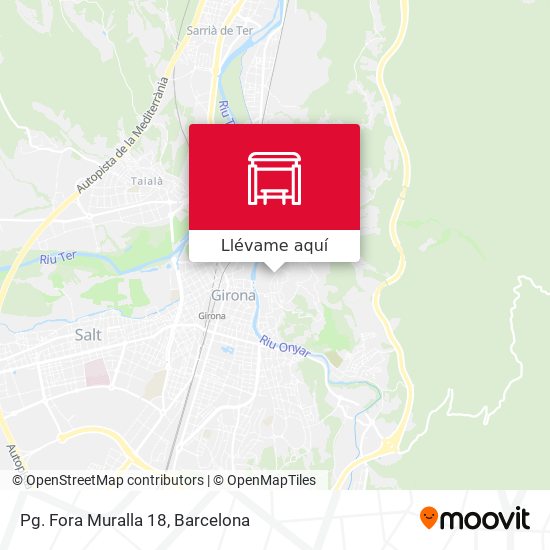 Mapa Pg. Fora Muralla  18