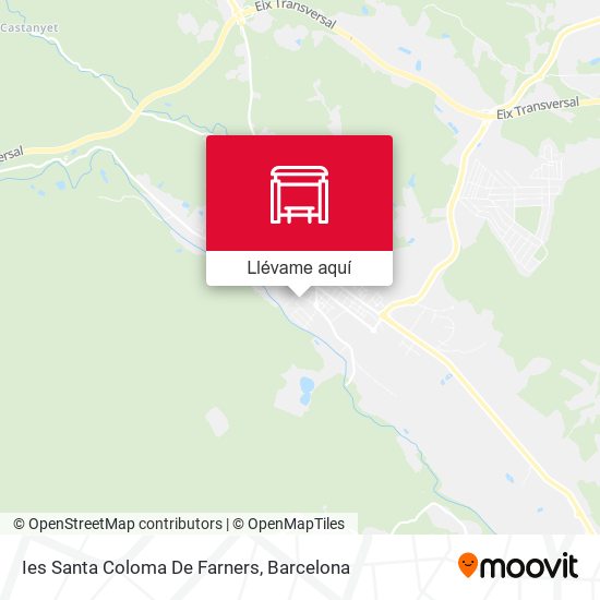 Mapa Ies Santa Coloma De Farners