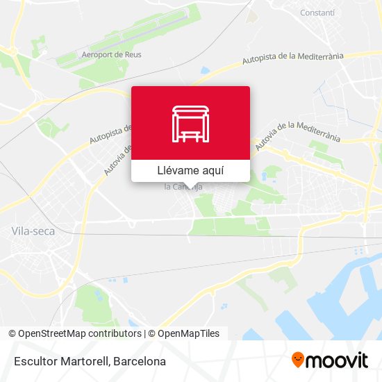 Mapa Escultor Martorell