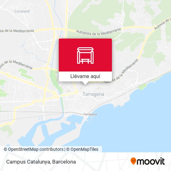 Mapa Campus Catalunya
