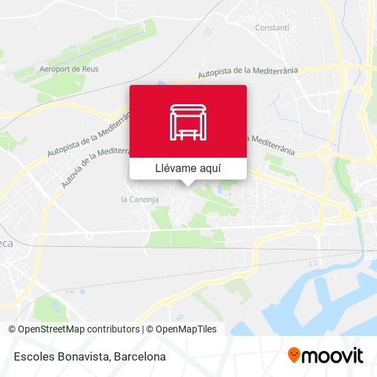 Mapa Escoles Bonavista