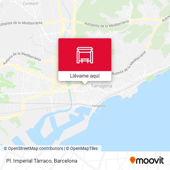 Mapa Pl. Imperial Tàrraco