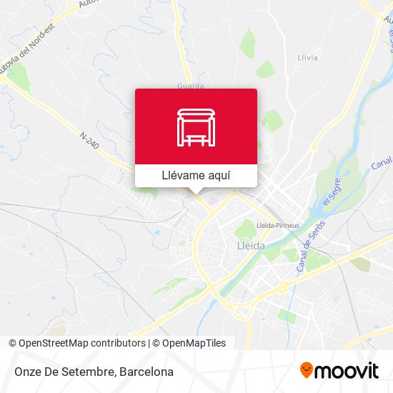 Mapa Onze De Setembre
