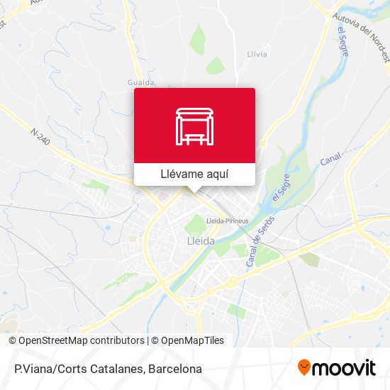Mapa P.Viana/Corts Catalanes