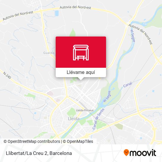 Mapa Llibertat/La Creu 2