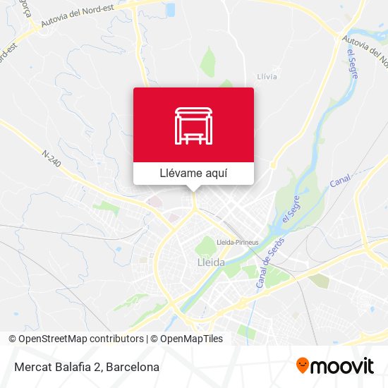 Mapa Mercat Balafia 2