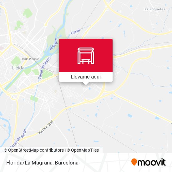 Mapa Florida/La Magrana
