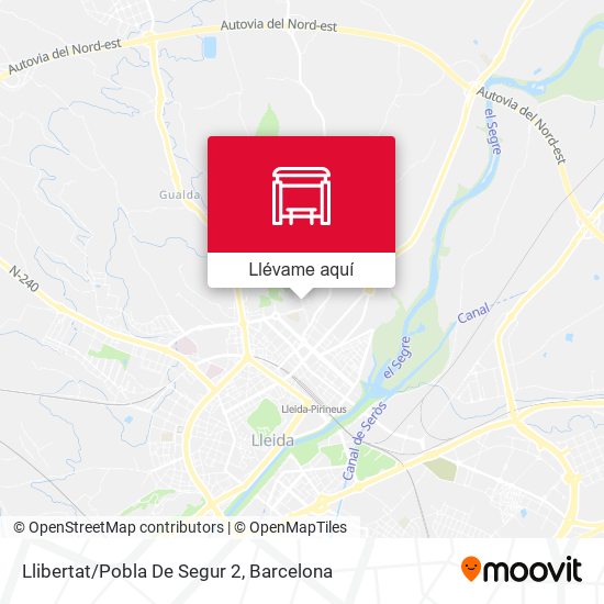 Mapa Llibertat/Pobla De Segur 2