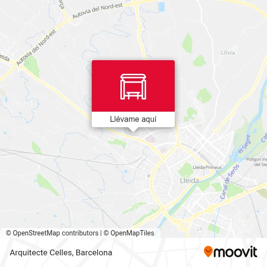 Mapa Arquitecte Celles