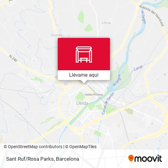 Mapa Sant Ruf/Rosa Parks