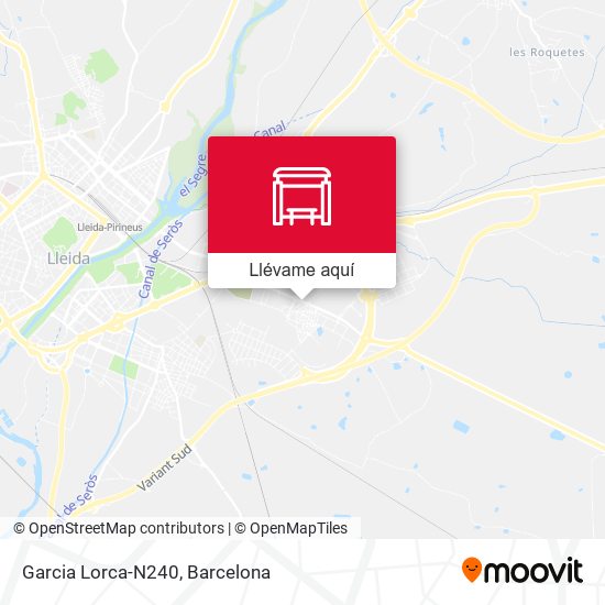 Mapa Garcia Lorca-N240
