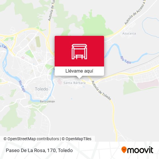Mapa Paseo De La Rosa, 170
