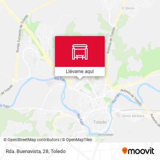 Mapa Rda. Buenavista, 28
