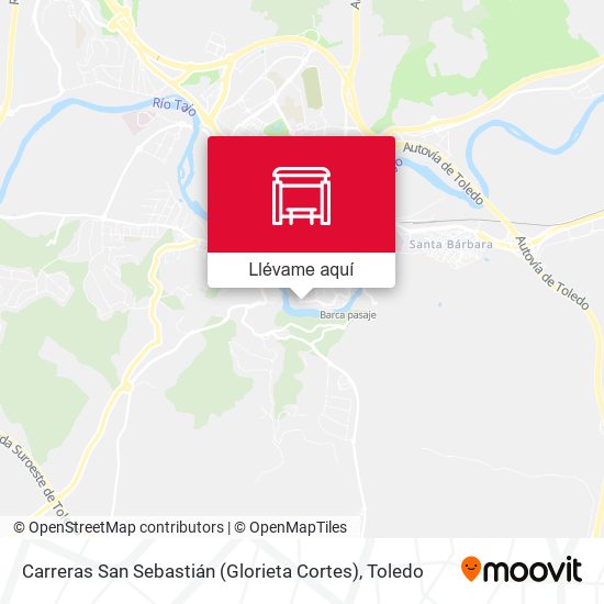 Mapa Carreras San Sebastián (Glorieta Cortes)