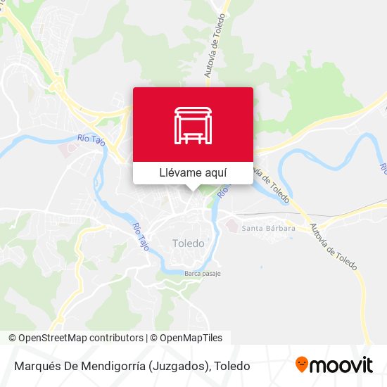 Mapa Marqués De Mendigorría (Juzgados)