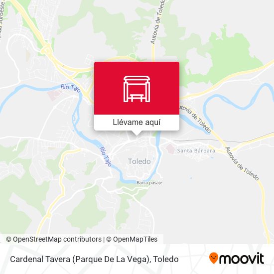 Mapa Cardenal Tavera (Parque De La Vega)