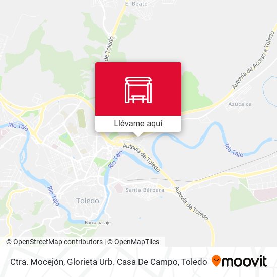 Mapa Ctra. Mocejón, Glorieta Urb. Casa De Campo