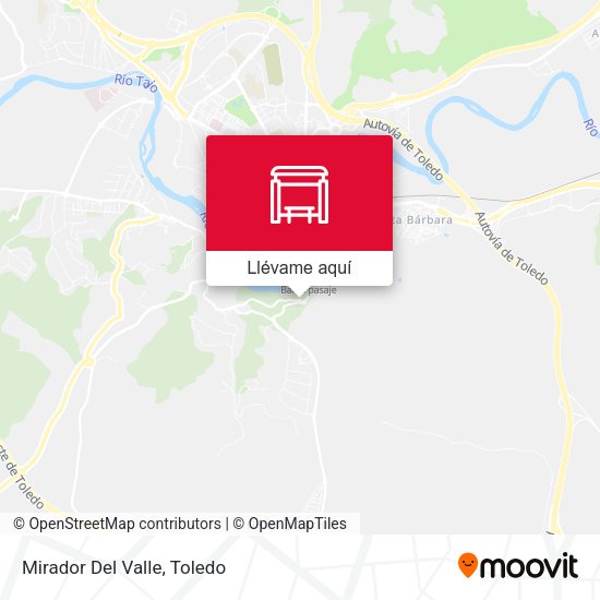 Mapa Mirador Del Valle