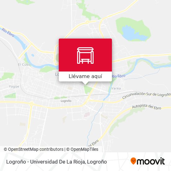 Mapa Logroño - Universidad De La Rioja