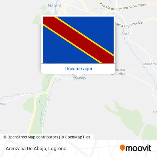 Mapa Arenzana De Abajo