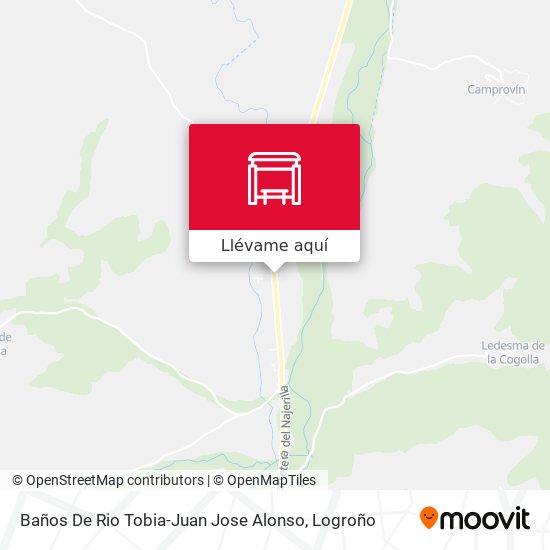 Mapa Baños De Rio Tobia-Juan Jose Alonso