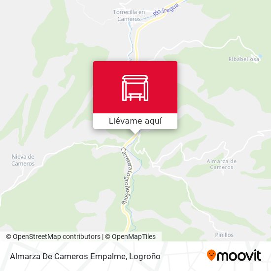 Mapa Almarza De Cameros Empalme