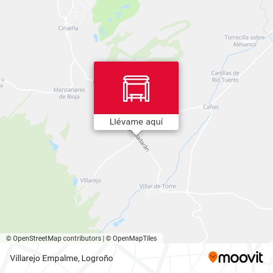 Mapa Villarejo Empalme