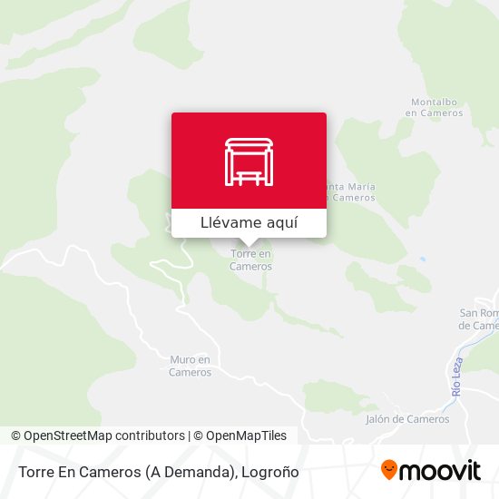 Mapa Torre En Cameros (A Demanda)