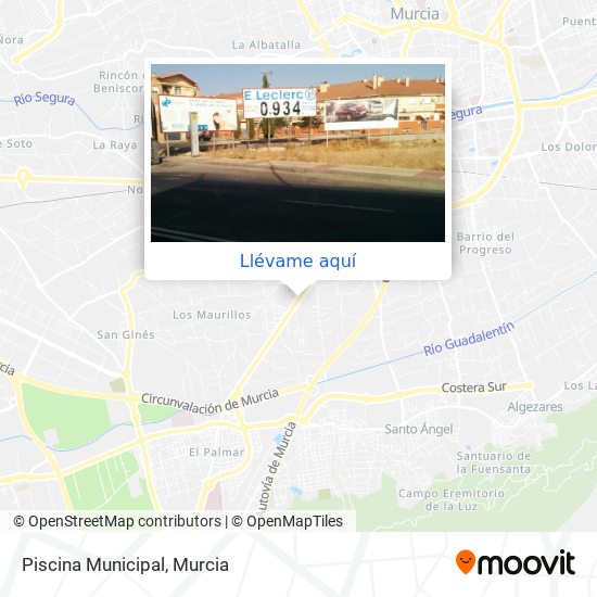 Mapa Piscina Municipal