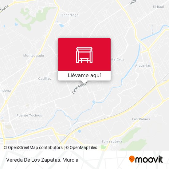 Mapa Vereda De Los Zapatas