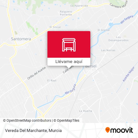 Mapa Vereda Del Marchante