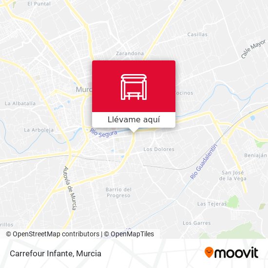 Mapa Carrefour Infante