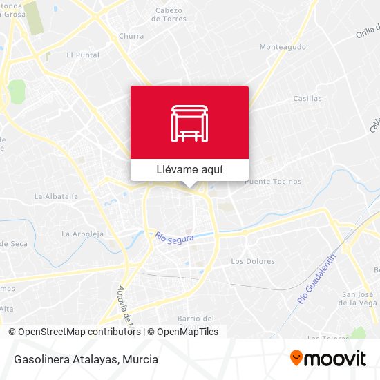 Mapa Gasolinera Atalayas