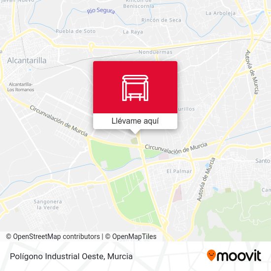 Mapa Polígono Industrial Oeste