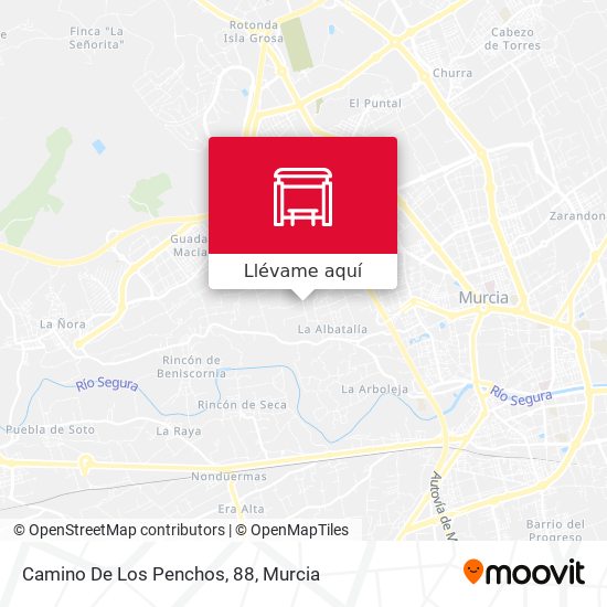 Mapa Camino De Los Penchos, 88