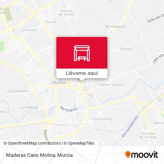 Mapa Maderas Cano Molina